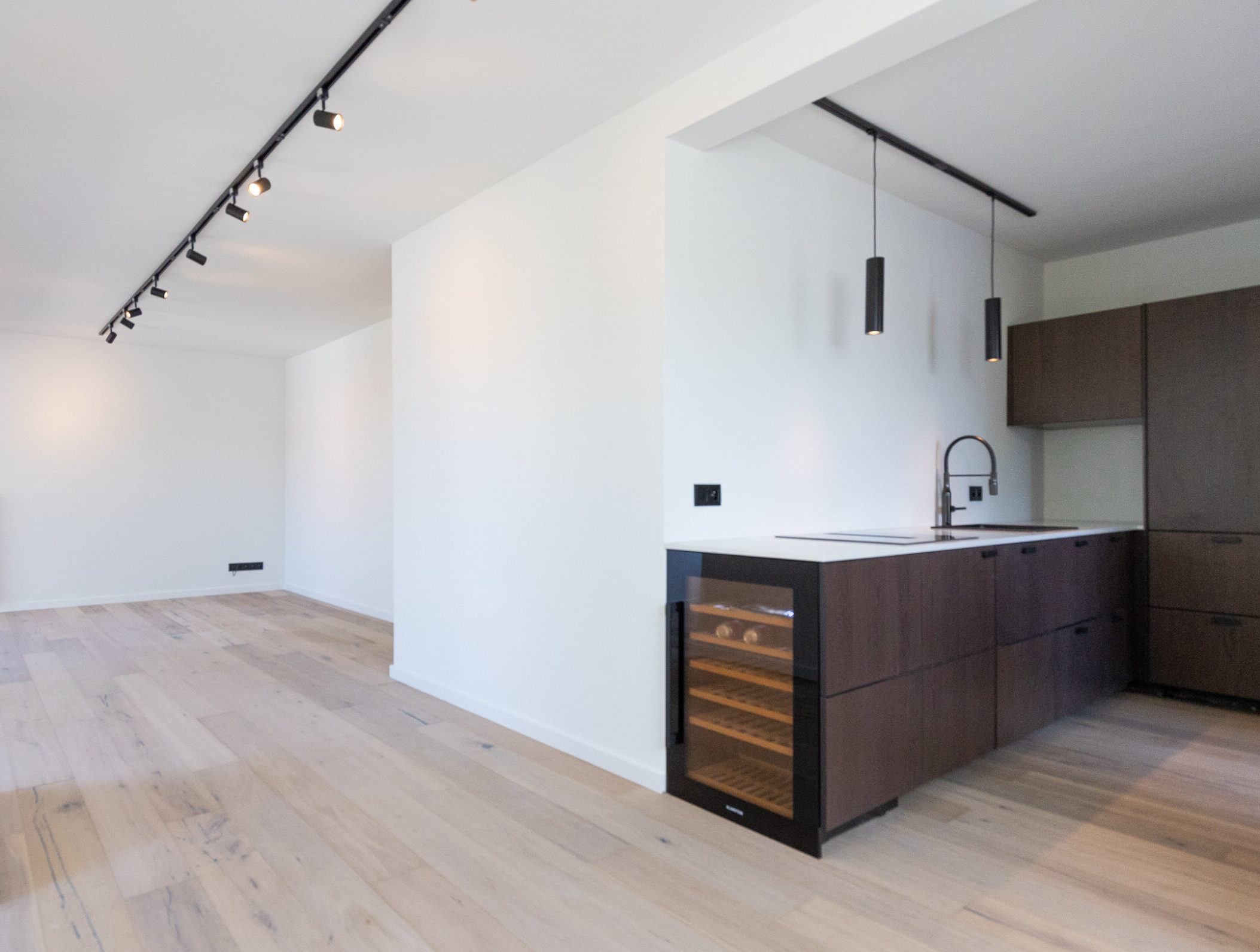 Vue intérieure — projet immobilier Bruxelles